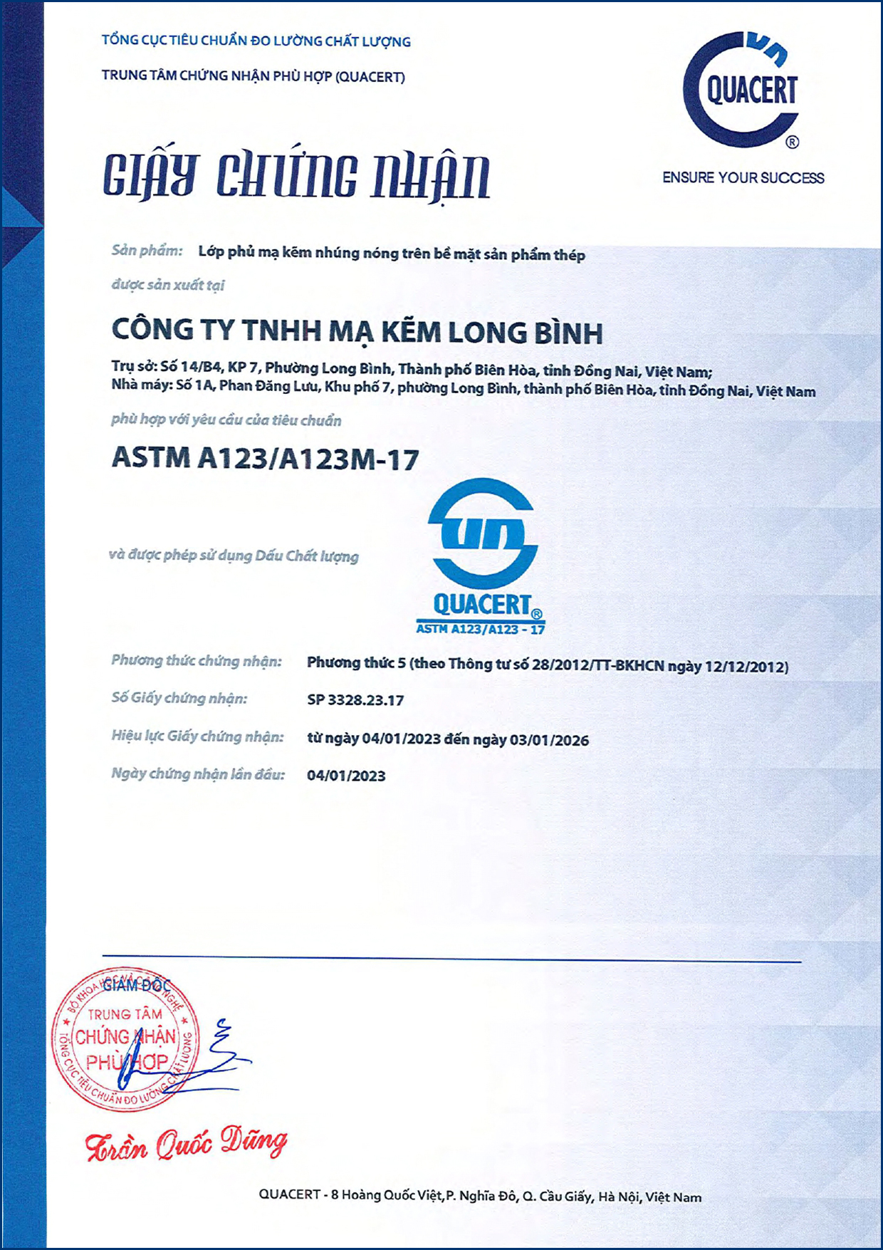 Long Binh Galvanizing Company