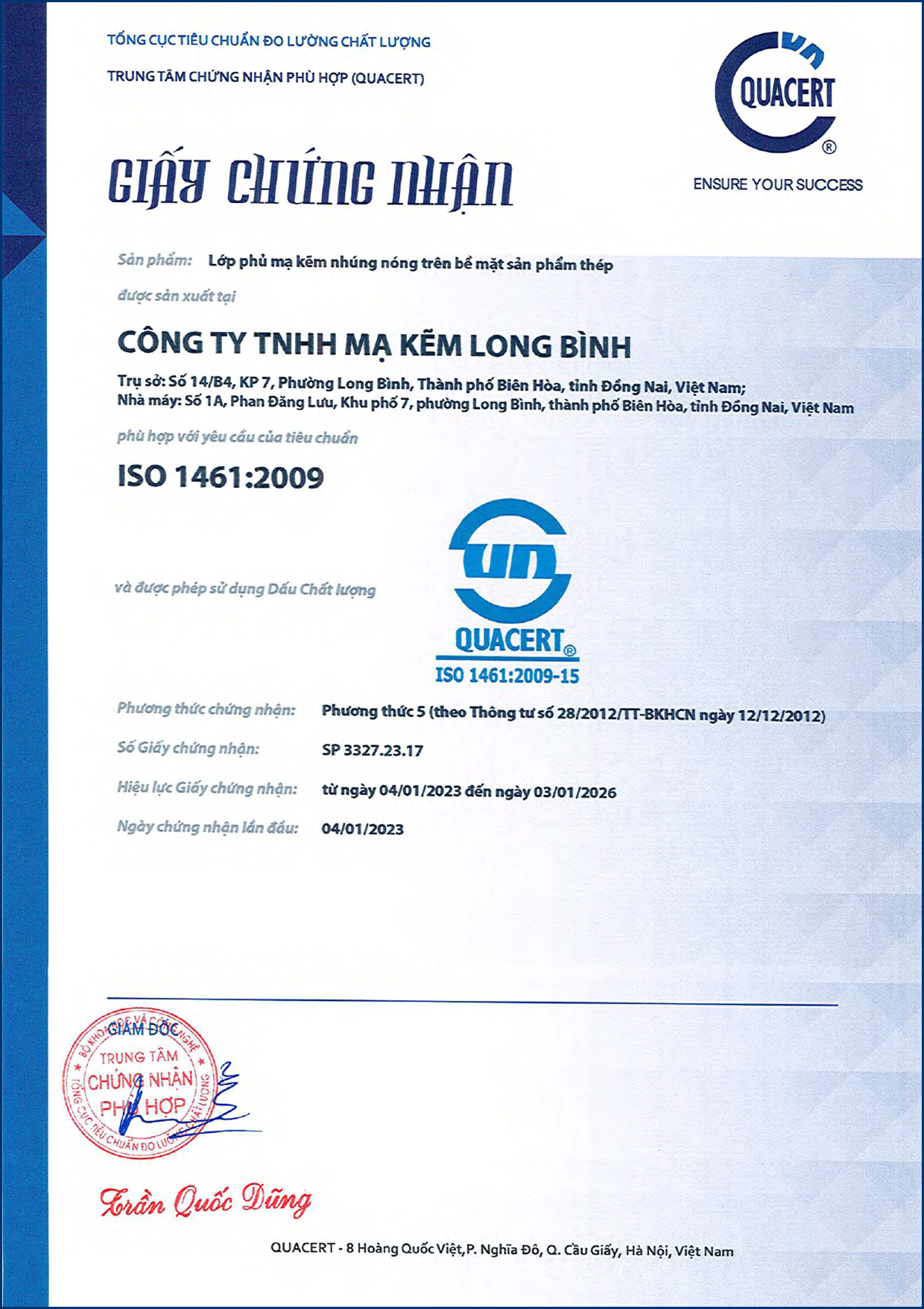 Long Binh Galvanizing Company