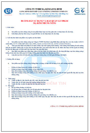 Long Binh Galvanizing Company