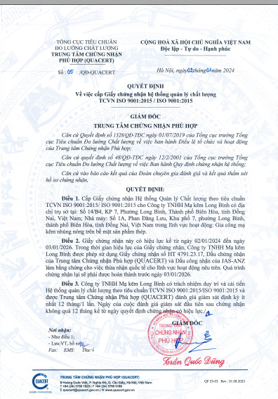 Long Binh Galvanizing Company
