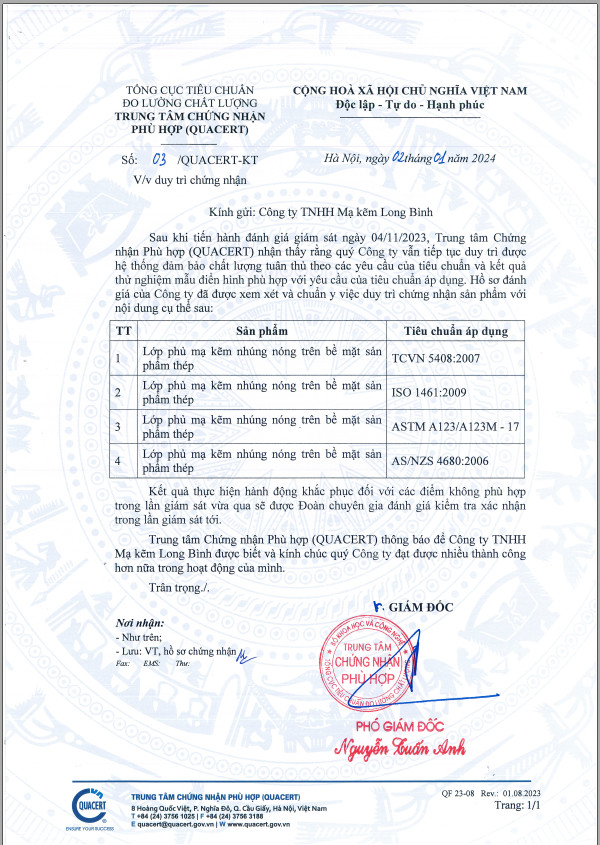 Long Binh Galvanizing Company