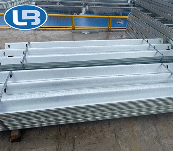 Galvanized guardrail